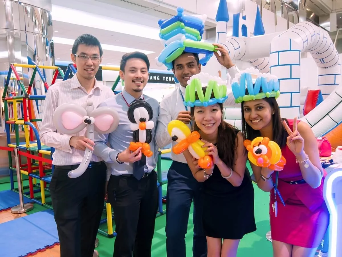 Corporate workshop and team bonding session run by The Happier Event Company
