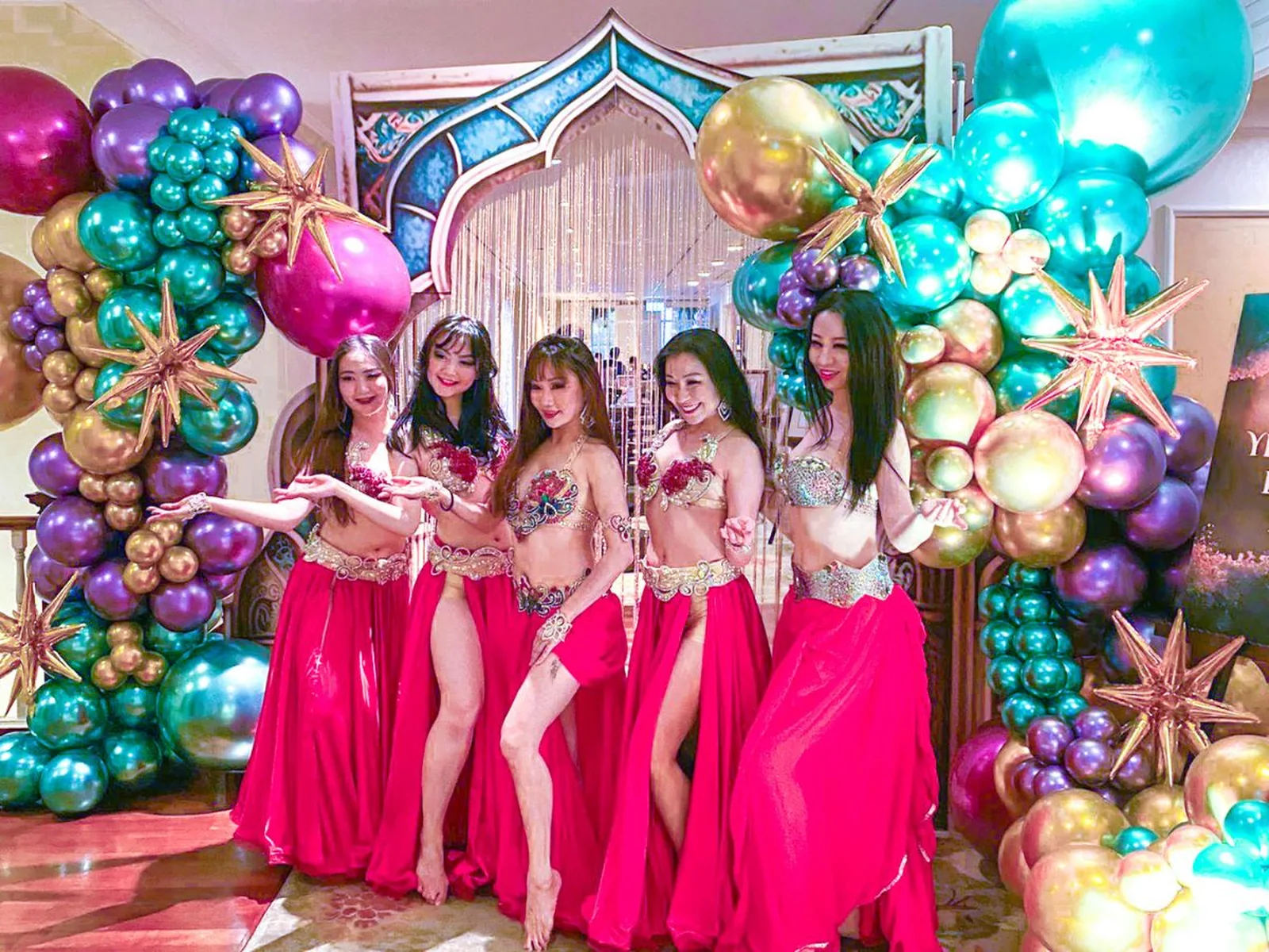 Corporate event entertainment and activity booths run by The Happier Event Company