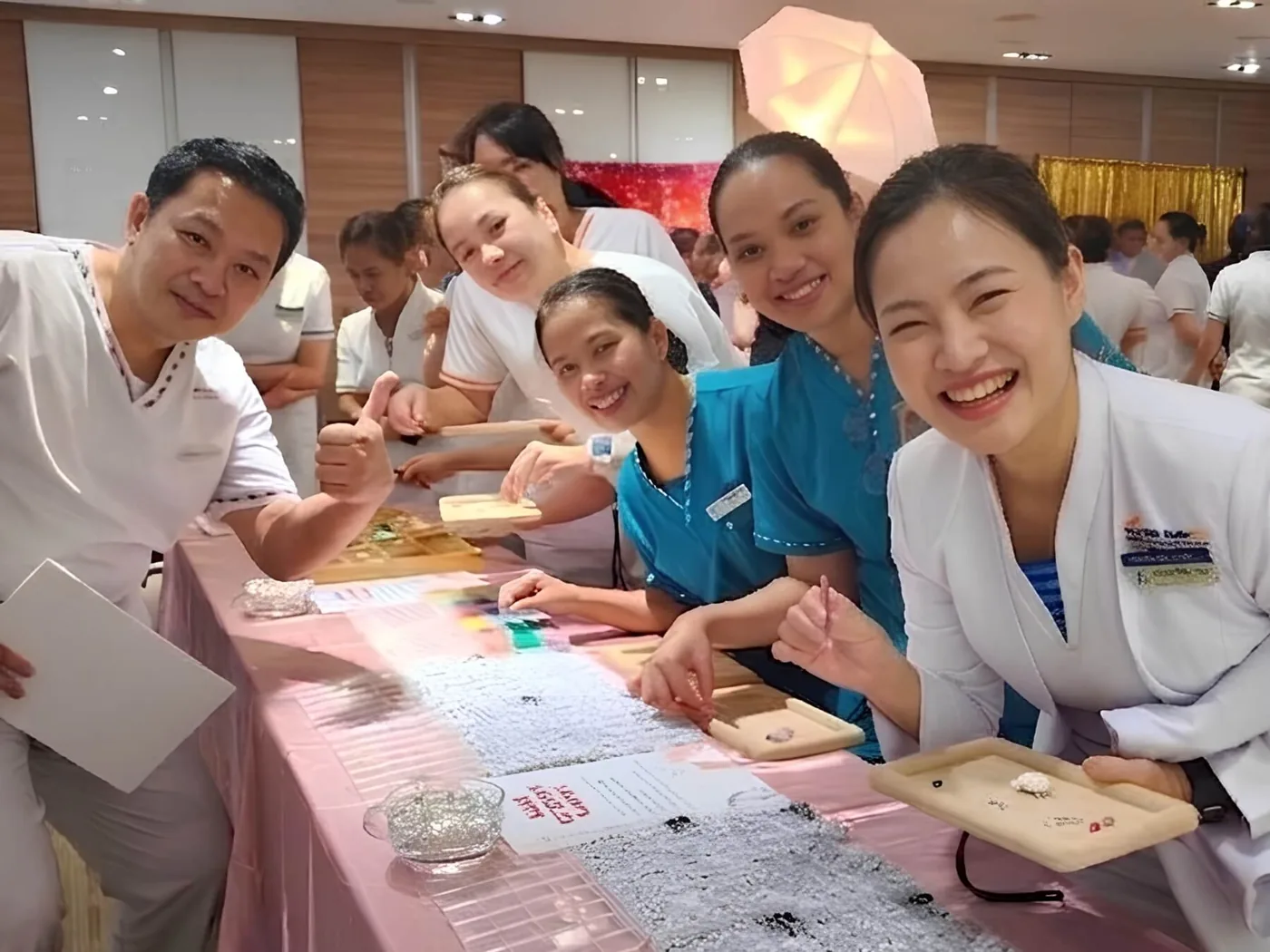 Corporate workshop run by The Happier Event Company
